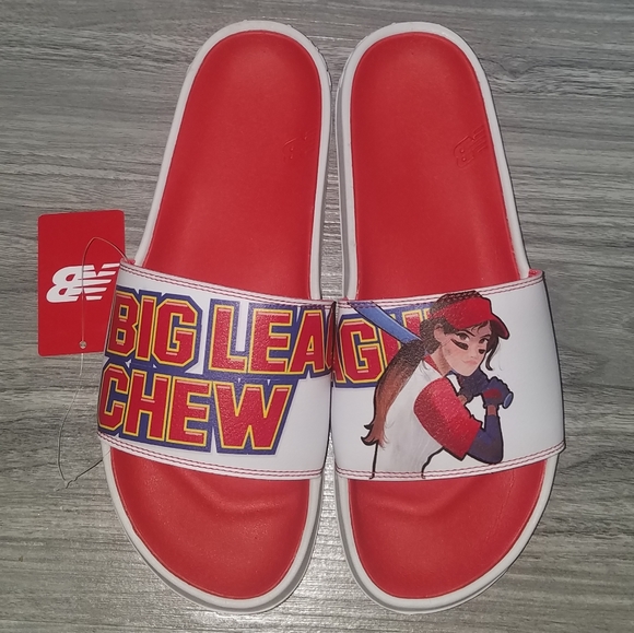 new balance slides big league chew